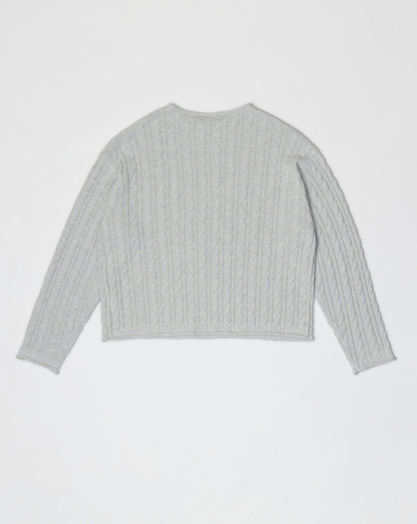 Emory Sweater in Light Grey