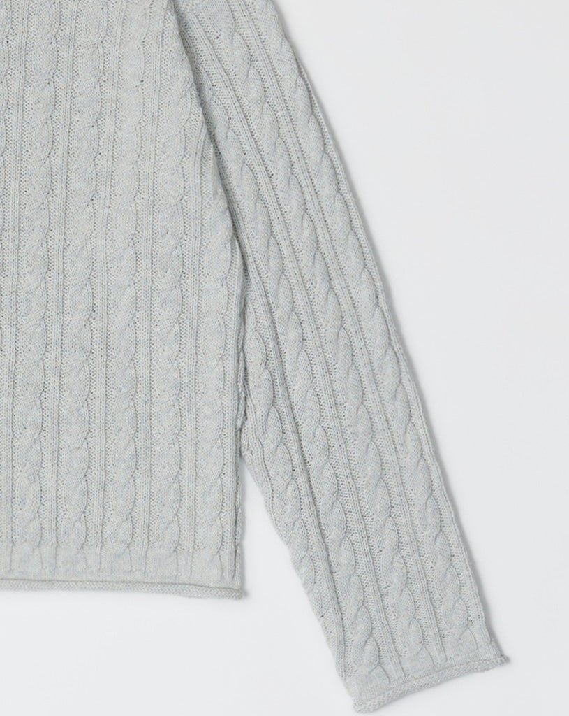 Emory Sweater in Light Grey