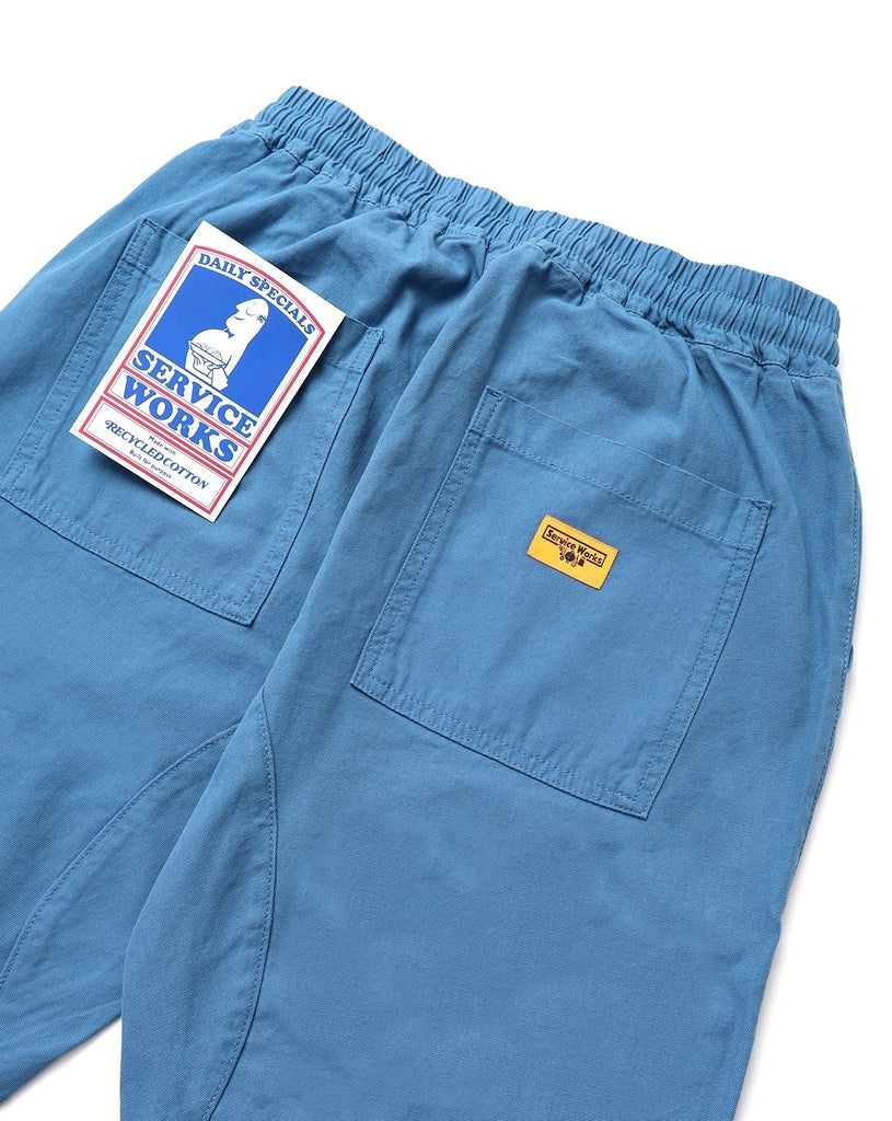 Canvas Chef Pant in Work Blue