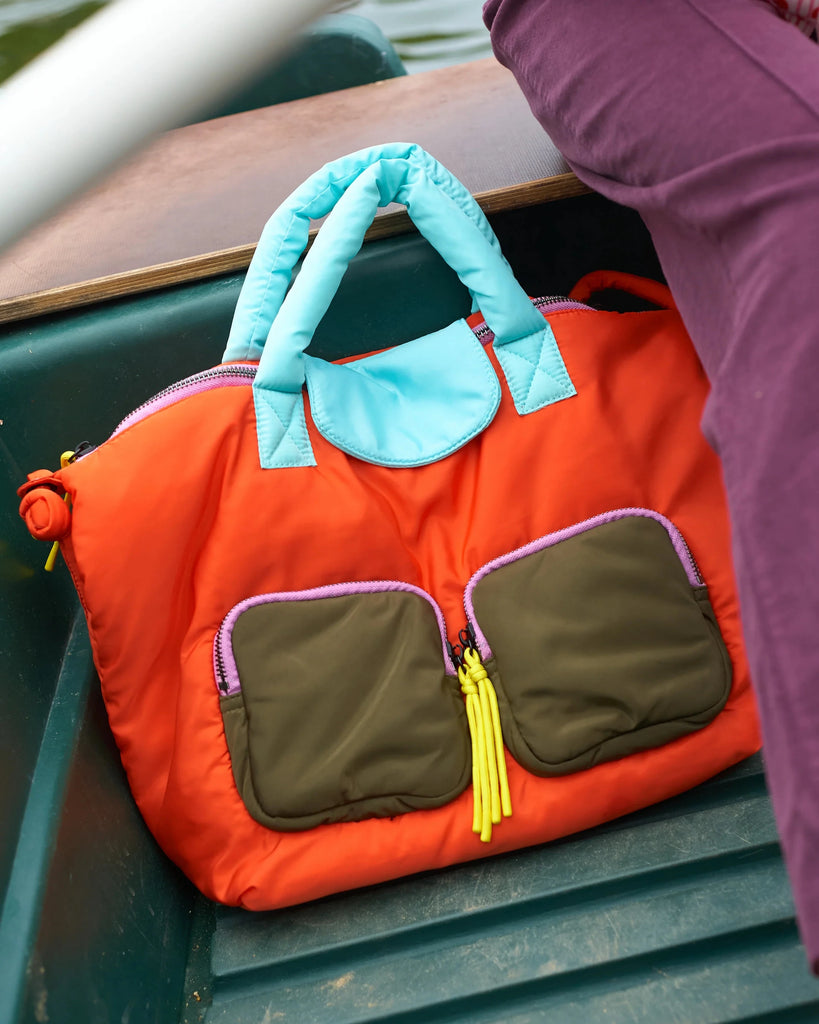 Weekend Bag in Orange