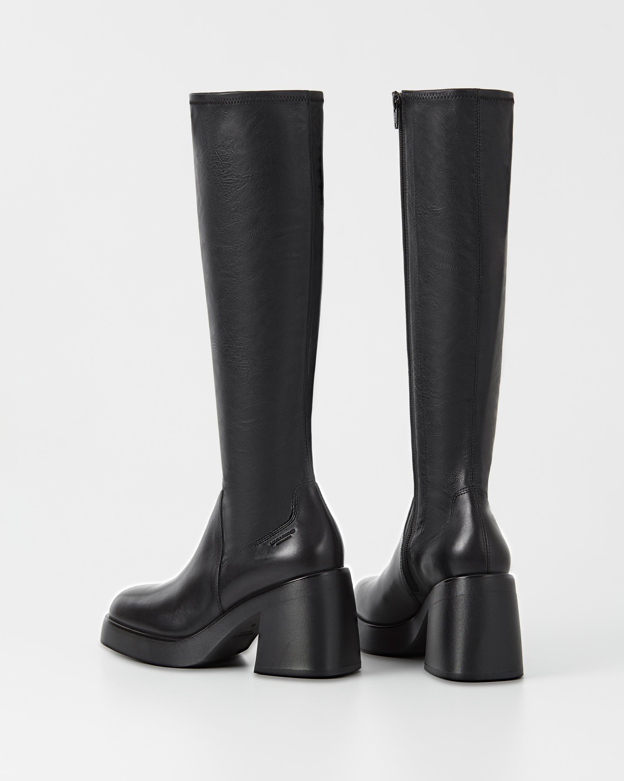 Brooke Tall Boot in Black | Penelope's