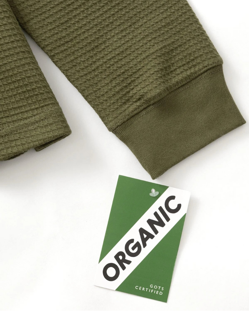 Thermal Waffle LS in Olive