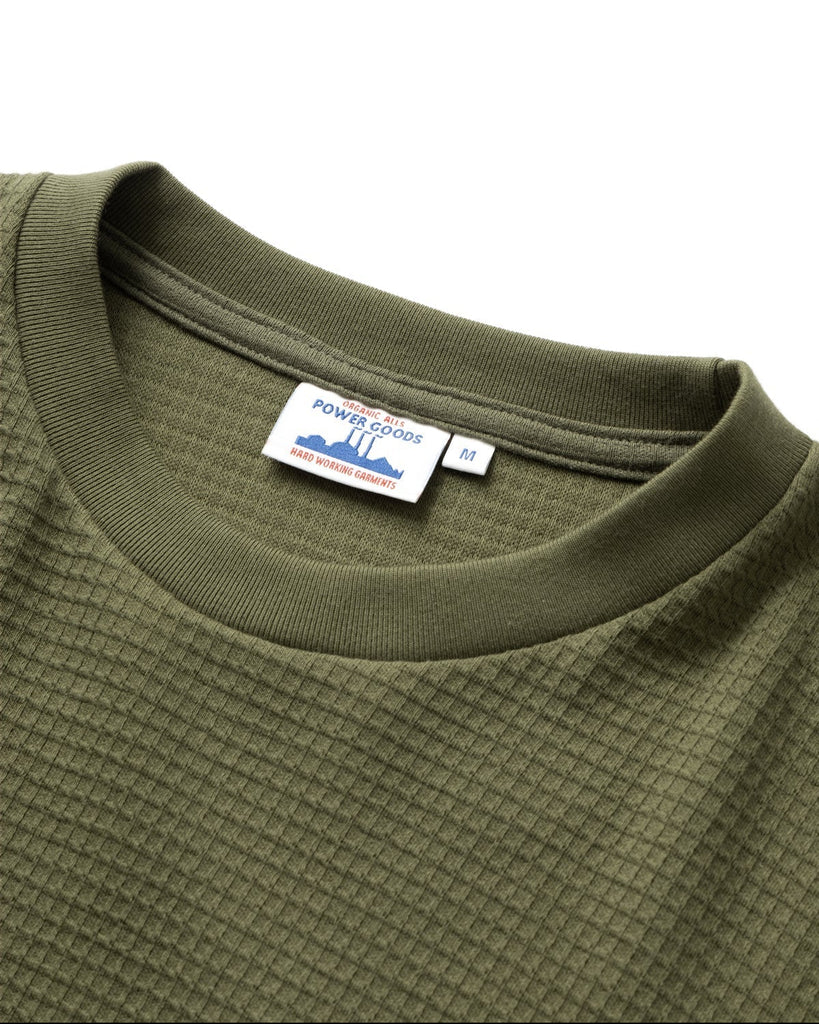 Thermal Waffle LS in Olive