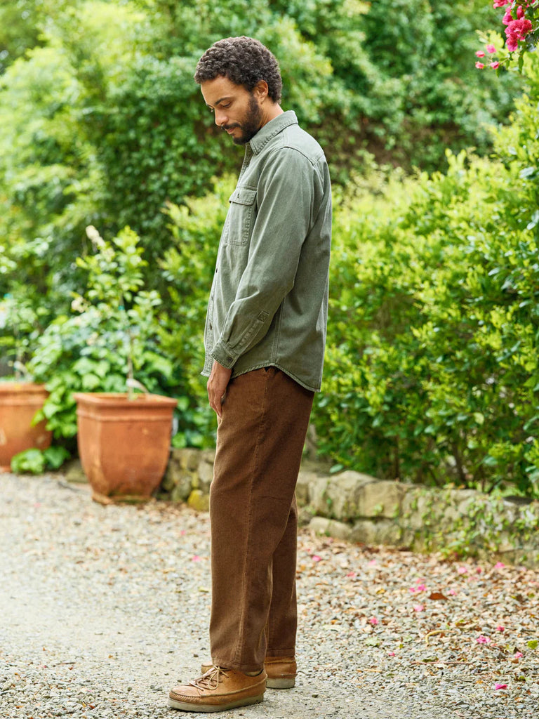 Woodchuck Shirt in Mash Green