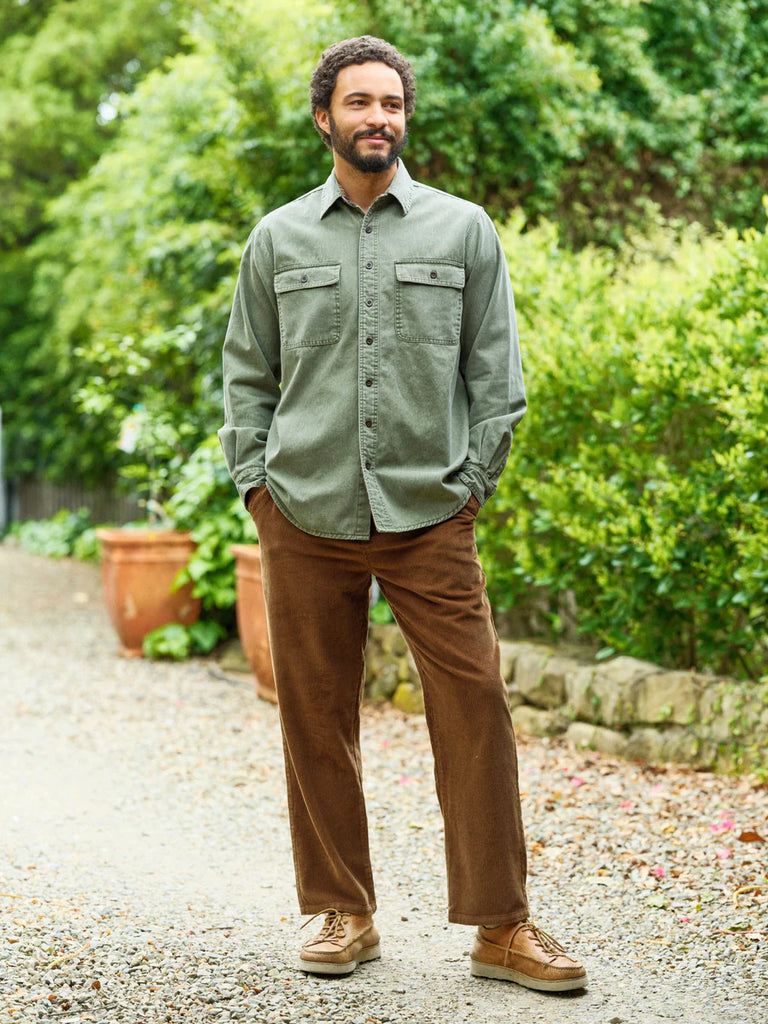 Woodchuck Shirt in Mash Green