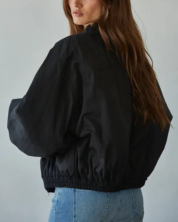 Bomber Jacket in Black