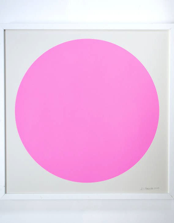 Pink Sun Art Print