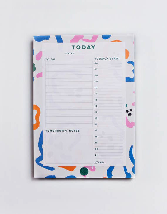 Ghost Flower Daily Planner