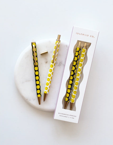 Mechanical Pencil Set in Smiley
