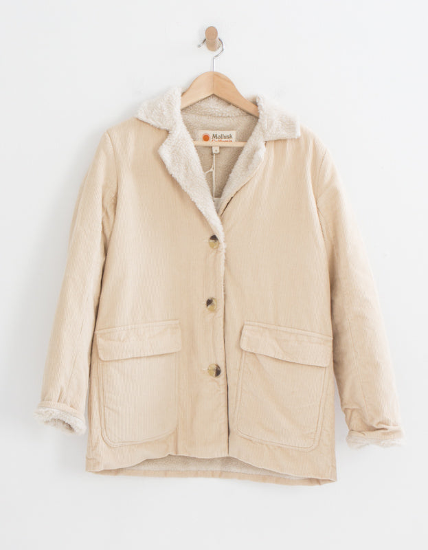 Seagrove Jacket in Sand Cord