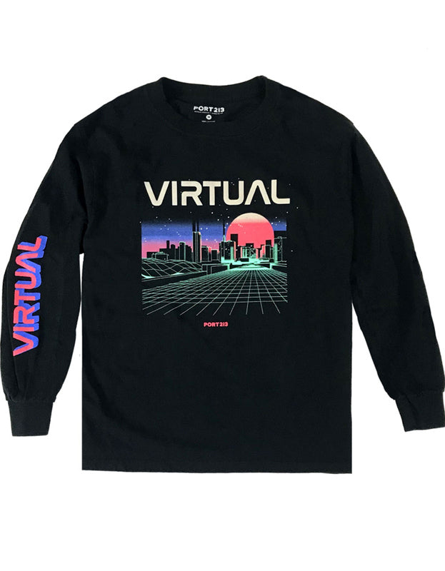 Virtual Long Sleeve T-Shirt